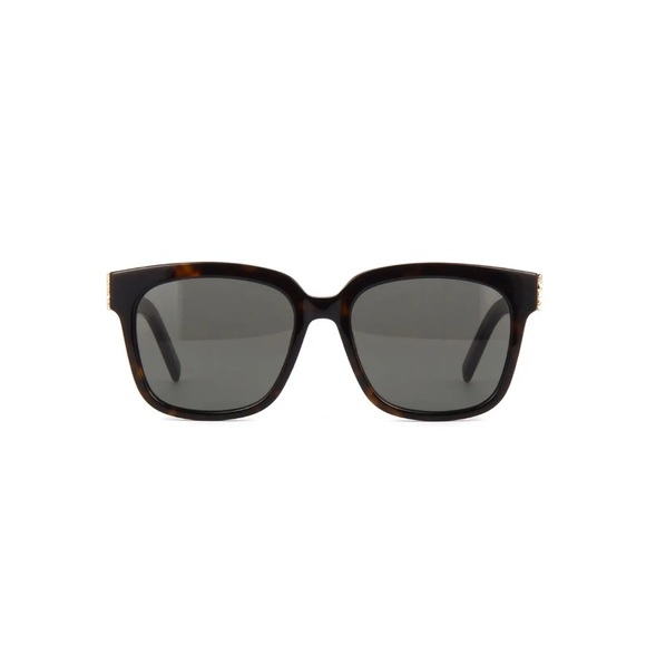 Saint Laurent SLM40 Havana/Smoke Unisex Sunglasses - Picture 4 of 9
